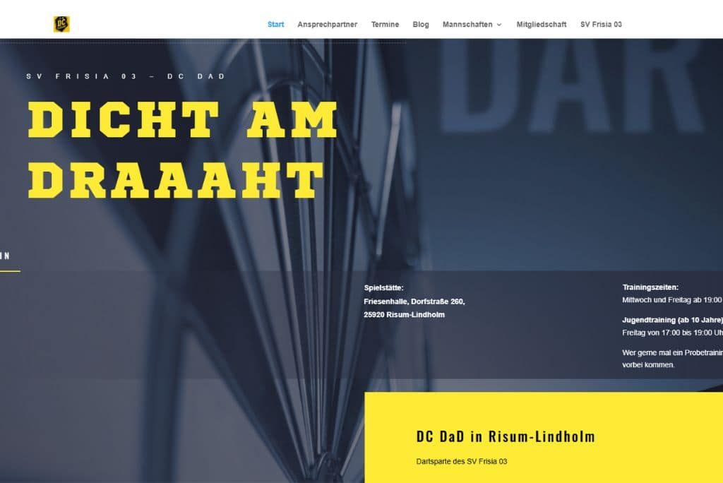 Dicht am Draaaht Marketing Dicht am Draaaht SV Frisia 03 Risum Lindholm